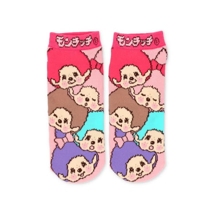 Monchhichi|Character Ankle Socks|23-25cm approx.