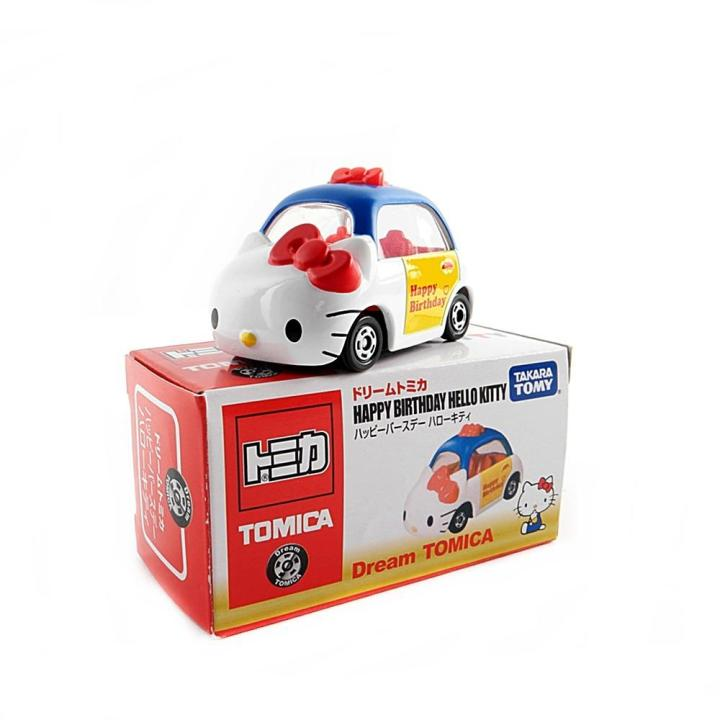 Tomica|Dream Tomica Happy Birthday Hello Kitty 40th anniversary Car|W80×H40×D40mm approx.