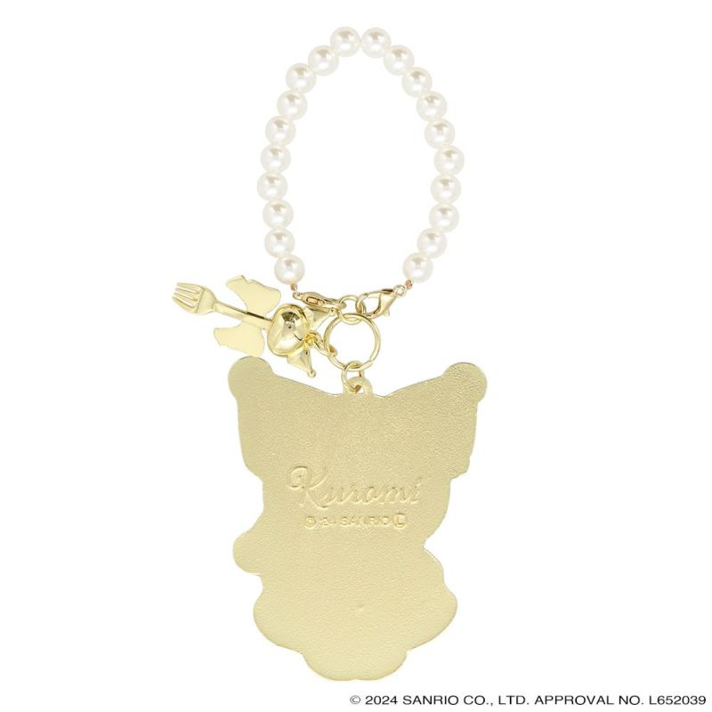 Sanrio|Lolita Kuromi Keychain/Keyring|8.3×0.2×6.5cm approx.