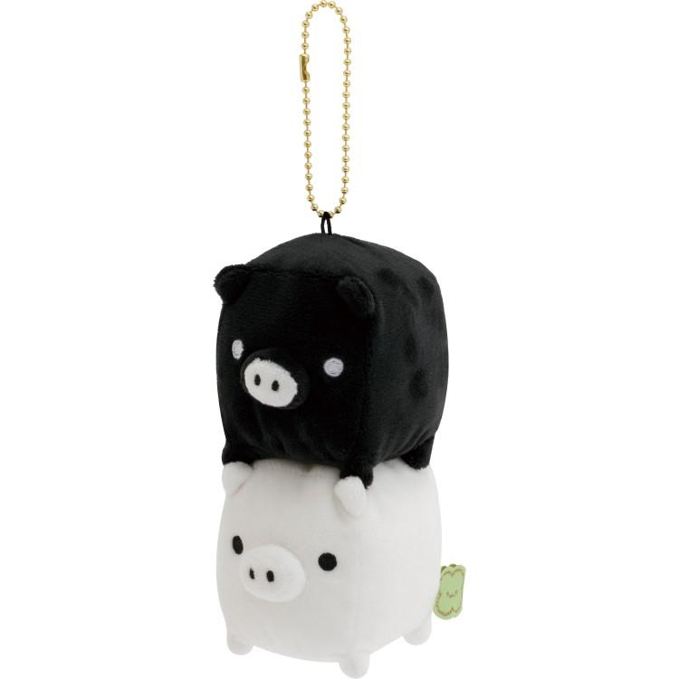 SANX|“ San-X Town” Mascot Holder /Plush Keychain|H130 x W60 x D60mm approx.