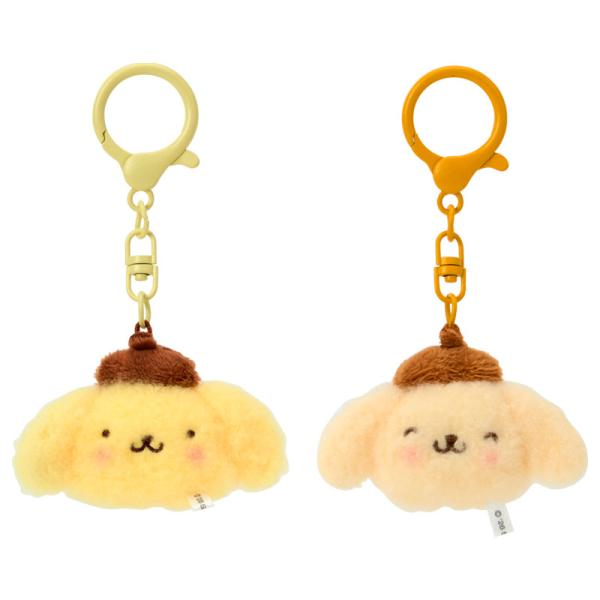 Sanrio|Matching Nico Nico faces Set of 2 Mascot Holder /Plush Keychain|5x2.5x4 cm approx.