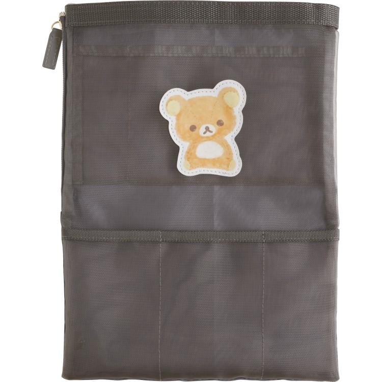 Rilakkuma|A4 Flat Mesh Pouch|335×250mm approx.