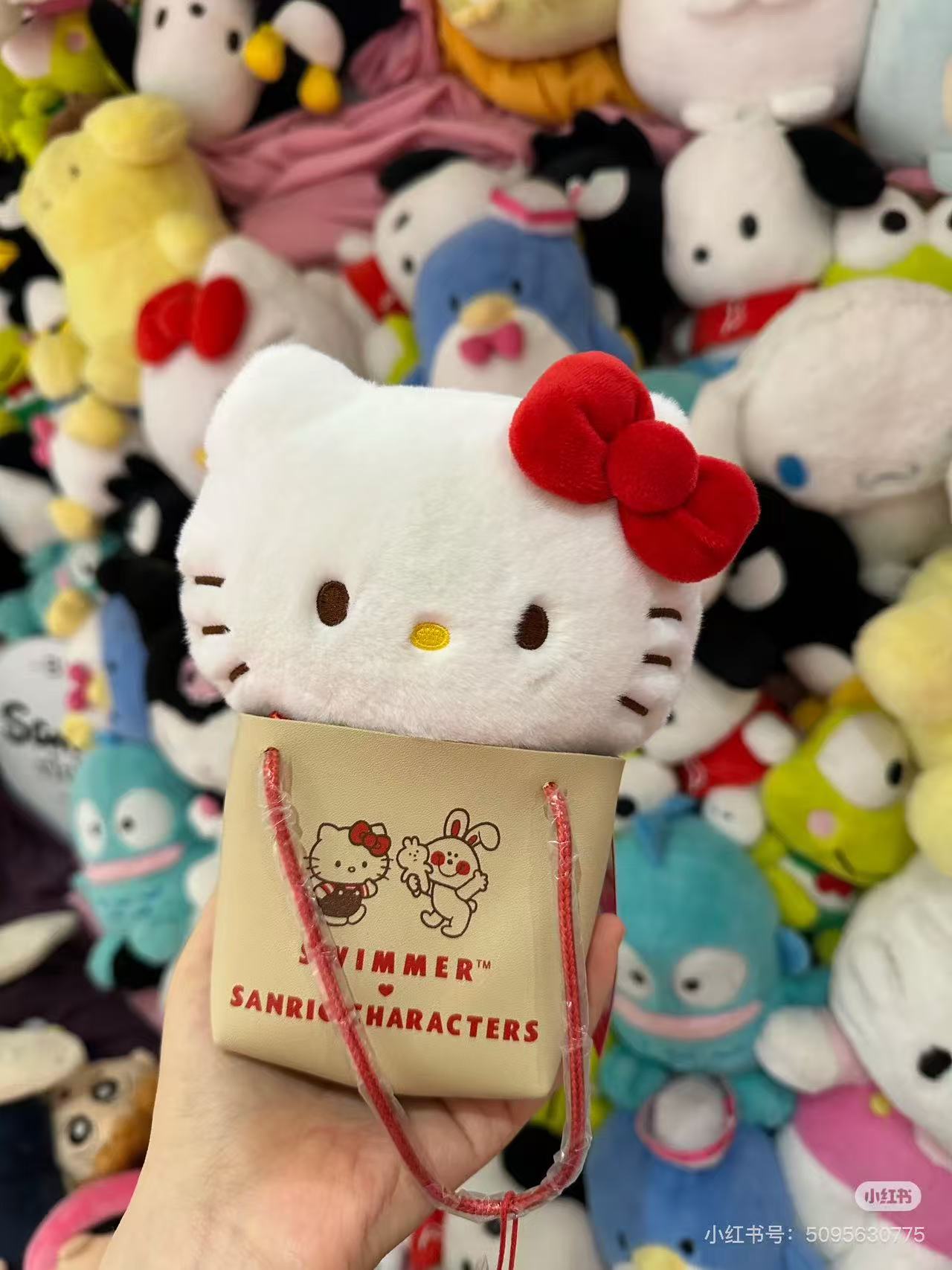 Sanrio|swimmer (2nd Edition) Plush Dolls/Plush Toy|22.3 x 15.2 x 9.0cm approx.