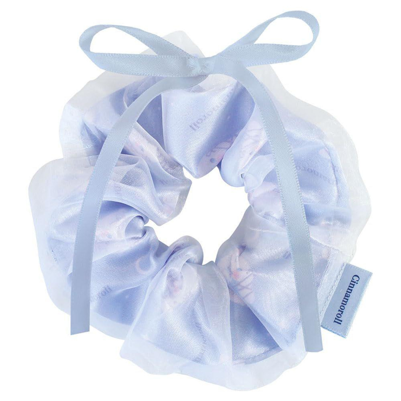 Sanrio|Ribbon Layered Scrunchie Ballet Core|1.5 x 12.6 x 15.7cm approx.