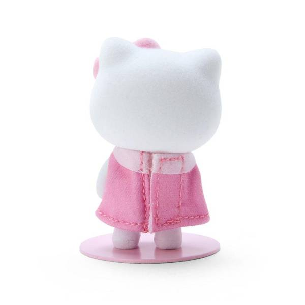 Sanrio三丽鸥|Sanrio Original Flocked Doll / Pitatto Friends Mini植绒换装娃娃小摆件/小鼻嘎|约 4×0.1×4cm