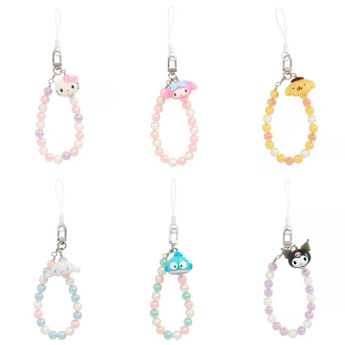 Sanrio|Beaded Hand Strap|3.5×1.3×2.5cm approx.