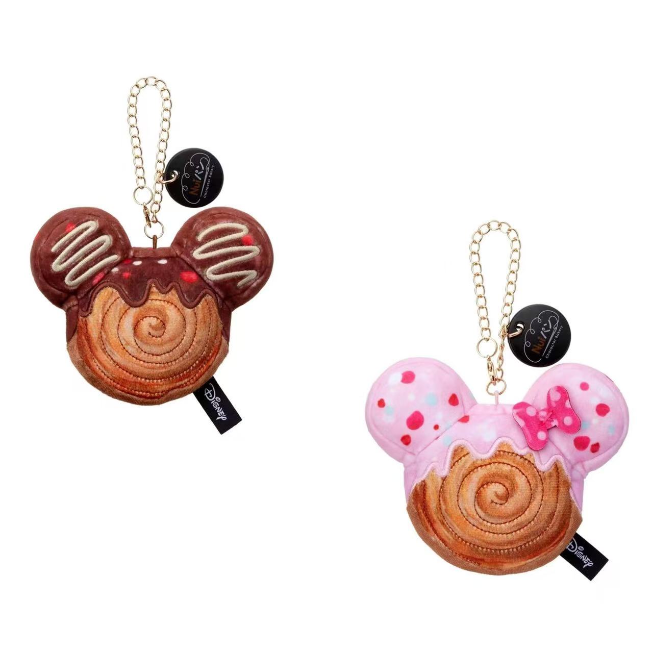 Disney|Nui Bread Chain Strap Croissant Roll Mascot Holder /Plush Keychain|W120 x H170 x D30mm approx.
