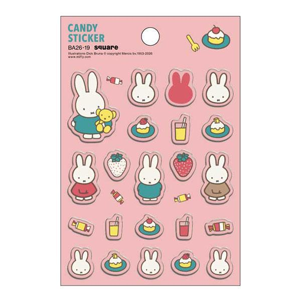Miffy|2026 AUTUMN Dick Bruna / Candy Stickers|W80 x H98mm approx.