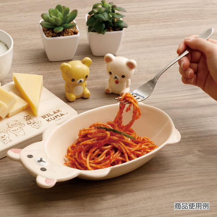 Rilakkuma轻松熊|San-X Plate - Rilakkuma轻松熊餐盘|约H125 x W235 x D40mm