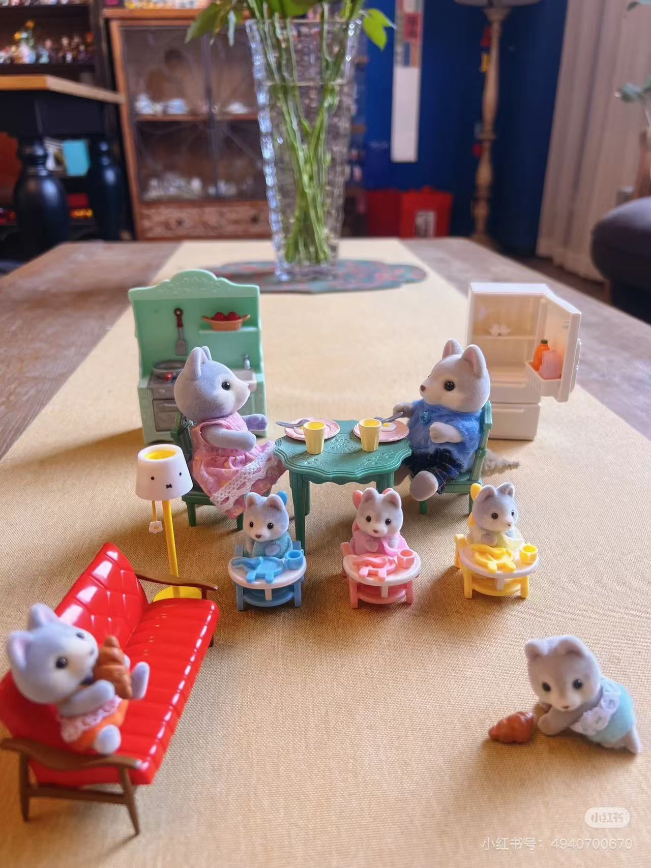 SylvanianFamilies|Husky Twins Doll 5638