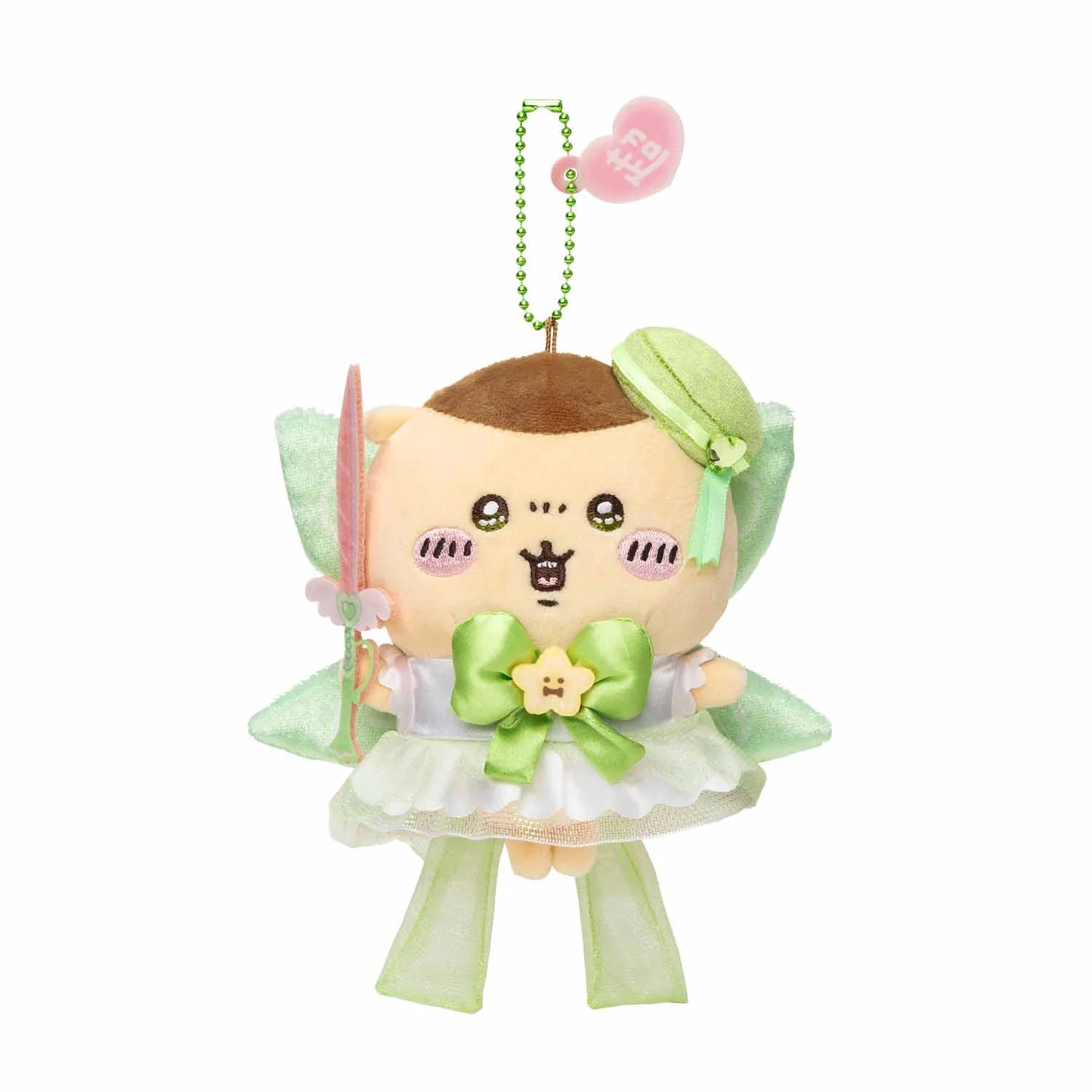 【限购1】Chiikawa 吉伊卡哇|Mascot Holder -Super Magical Chiikawa Power Up二代超魔法少女/小魔仙限定毛绒玩偶挂件/包挂|約H180×W145×D70mm