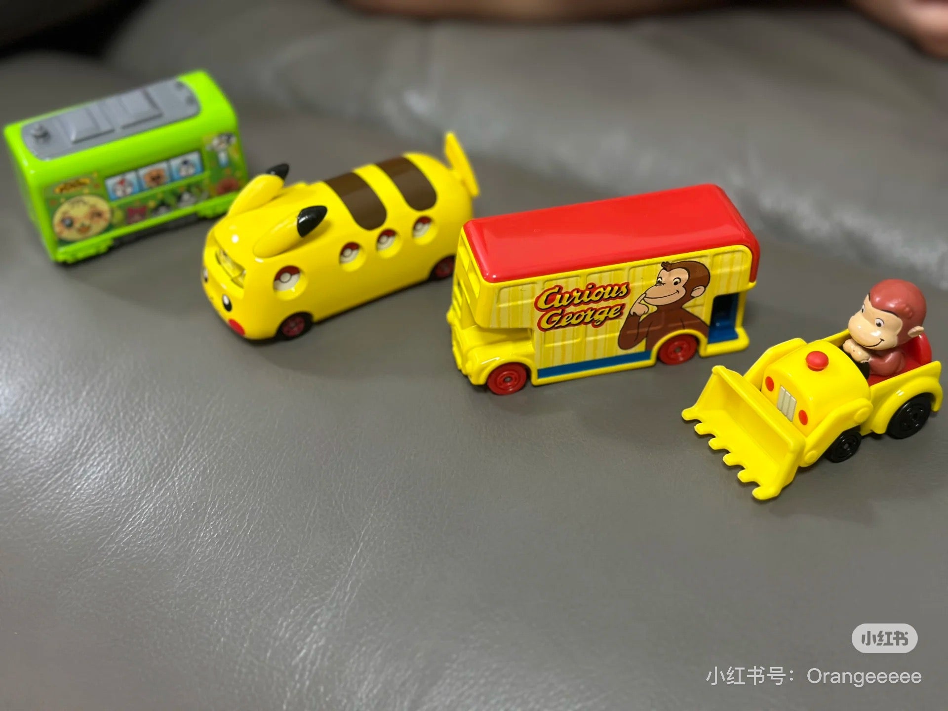 Tomica|Dream Tomica Diecast Model Car No162 - CURIOUS GEORGE多美卡好奇猴子乔治铲车玩具/摆件