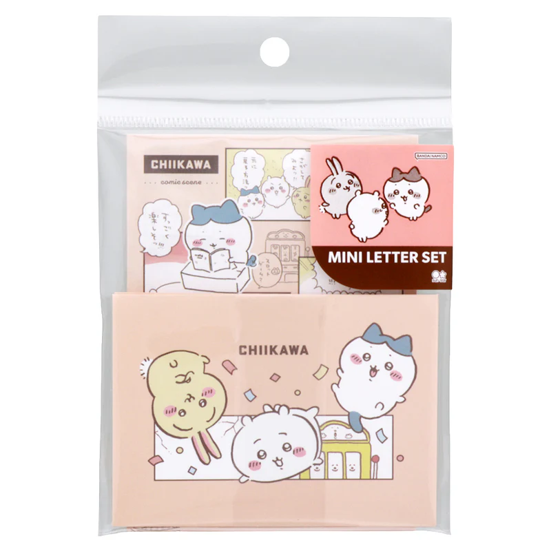 Chiikawa 吉伊卡哇|漫画图案mini信封/信纸套装