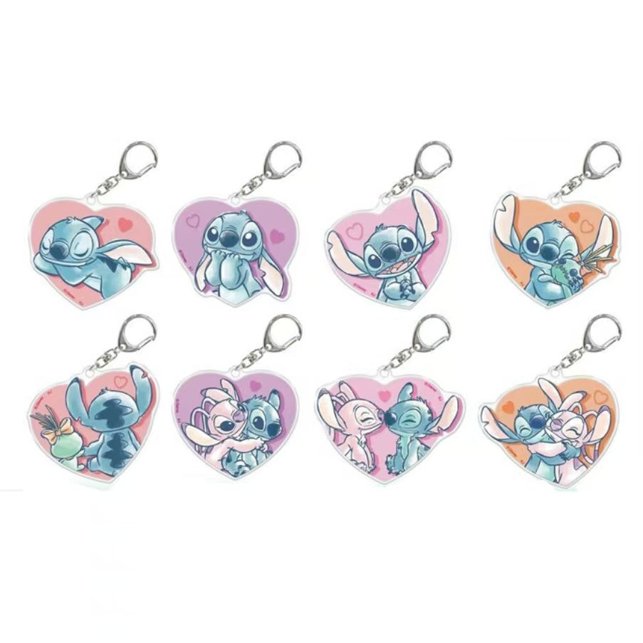 Disney|Stitch Keychain mystery bag/blind box/All 8 types|1pcs