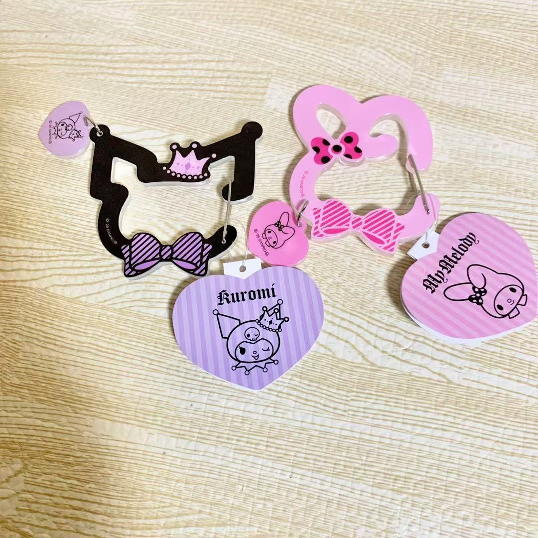 Sanrio|Acrylic Keychain/Keyring|H76 x W76 x D7mm approx.