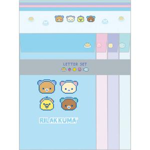 Rilakkuma|Gaming Pixel Art Letter Writing Set|190×142mm approx.