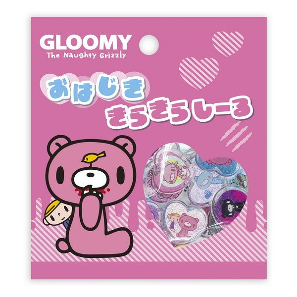Gloomy Bear|Ohajiki Kirakira Sticker|20 Sheets