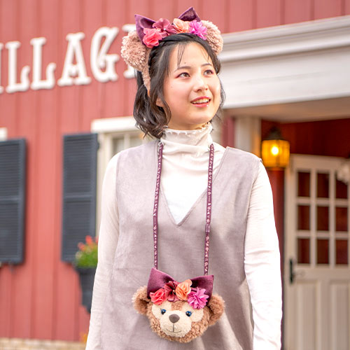 Disney迪士尼|2024东迪秋日睡衣派对Shelliemay雪莉玫/玫玫毛绒发箍
