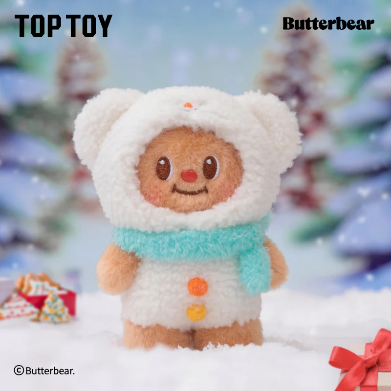 TOPTOY Butterbear Versatile Wardrobe Plush Keychain Series Blind Box