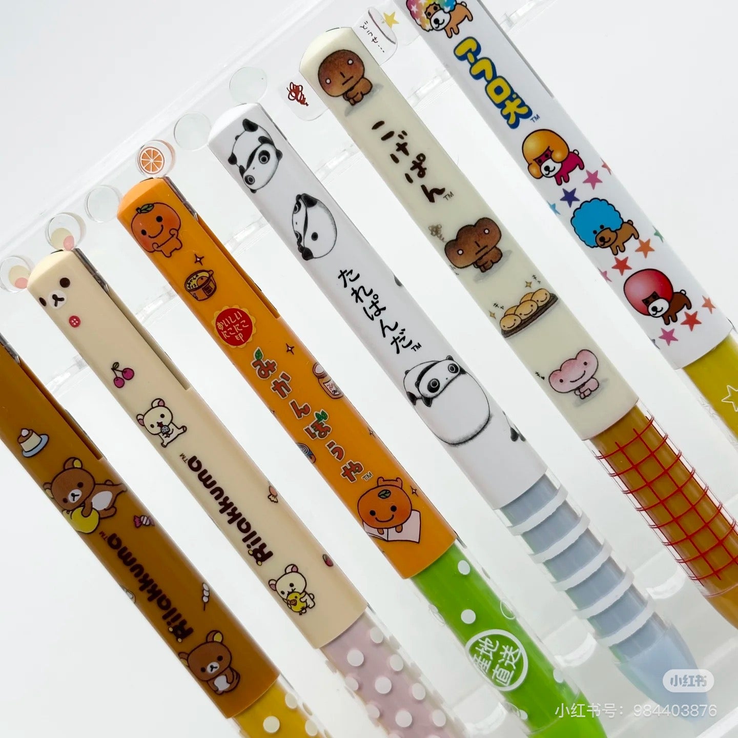 SANX|Two Color Mimi Pen 怀旧系列可爱角色红/黑双色圆珠笔|芯0.7mm