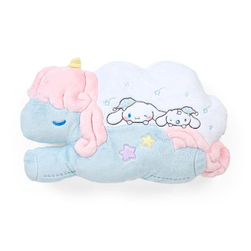 Sanrio三丽鸥|Original Cushion - Cinnamoroll / Sleepy Time玉桂狗甜梦系列困困大耳狗毛绒抱枕/正反面都可爱|约52×12×31cm