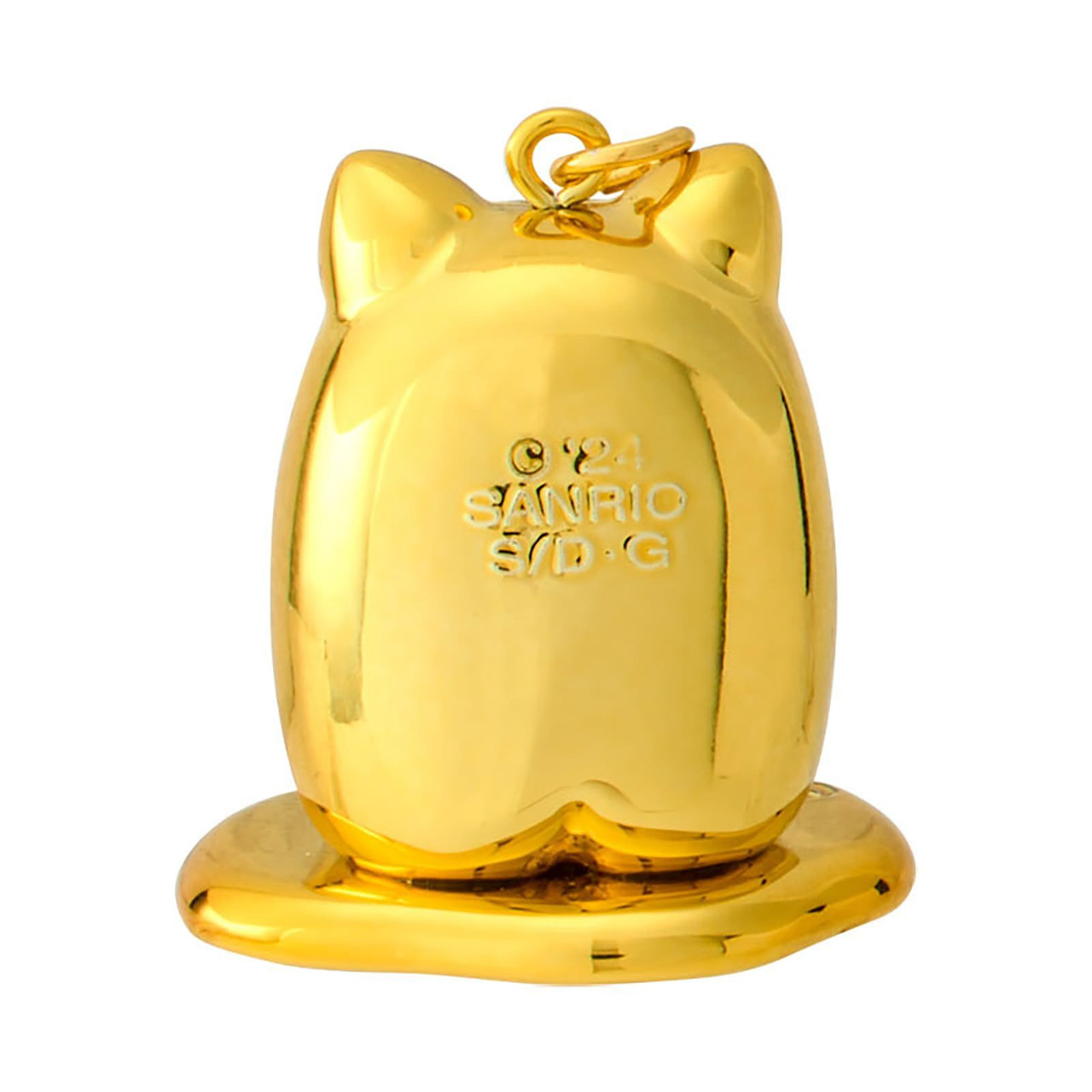 Sanrio|Golden Netsuke Charm| 3.1×2.4×3.9cm approx.
