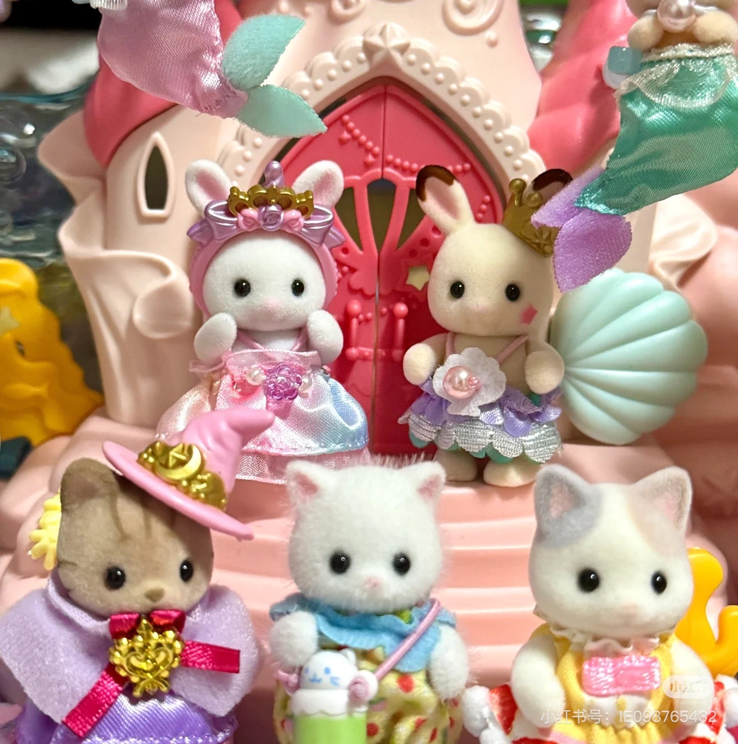 SylvanianFamilies森贝儿家族|Royal Princess Set超豪华皇家公主系列站宝小鼻嘎套组5703