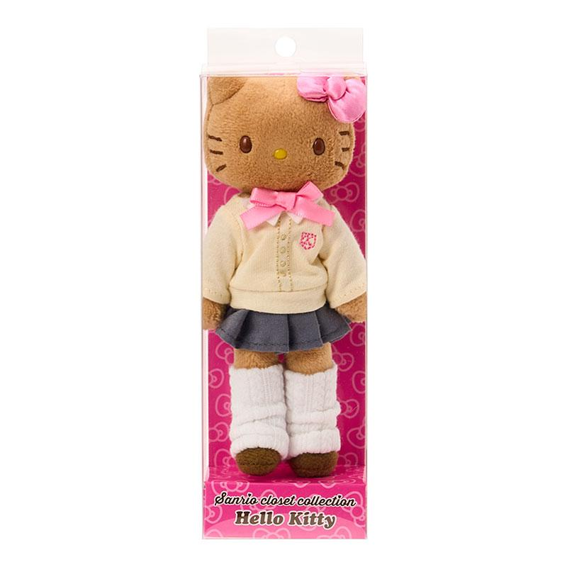 Sanrio|Hello Kitty Long legs Closet Collection Mascot Holder /Plush Keychain|W7×D3.5×H16.5cm approx.