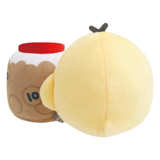 Rilakkuma轻松熊|Kiiroitori Yellow Chick Plush Doll BASIC RILAKKUMA Circus Limit San-X存钱罐鼻孔鸡毛绒玩偶摆件/公仔 |约120×150×120mm