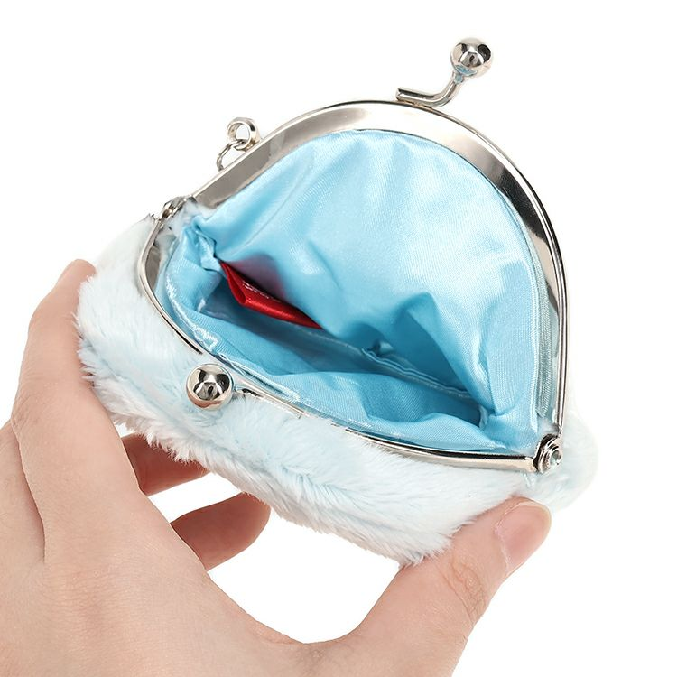 Monchhichi|Character Purse/pouch|H9.7 x W10 x D1.5cm approx.