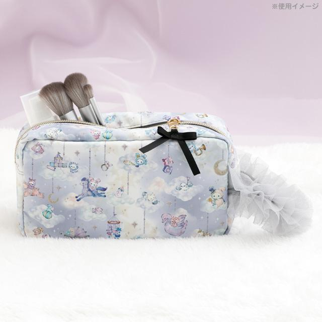 Sentimental Circus|San-X Cosmetic Pouch - Sentimental Circus : Spica and the Child of the Constellation Black Ribbon|110×220×60mm approx.