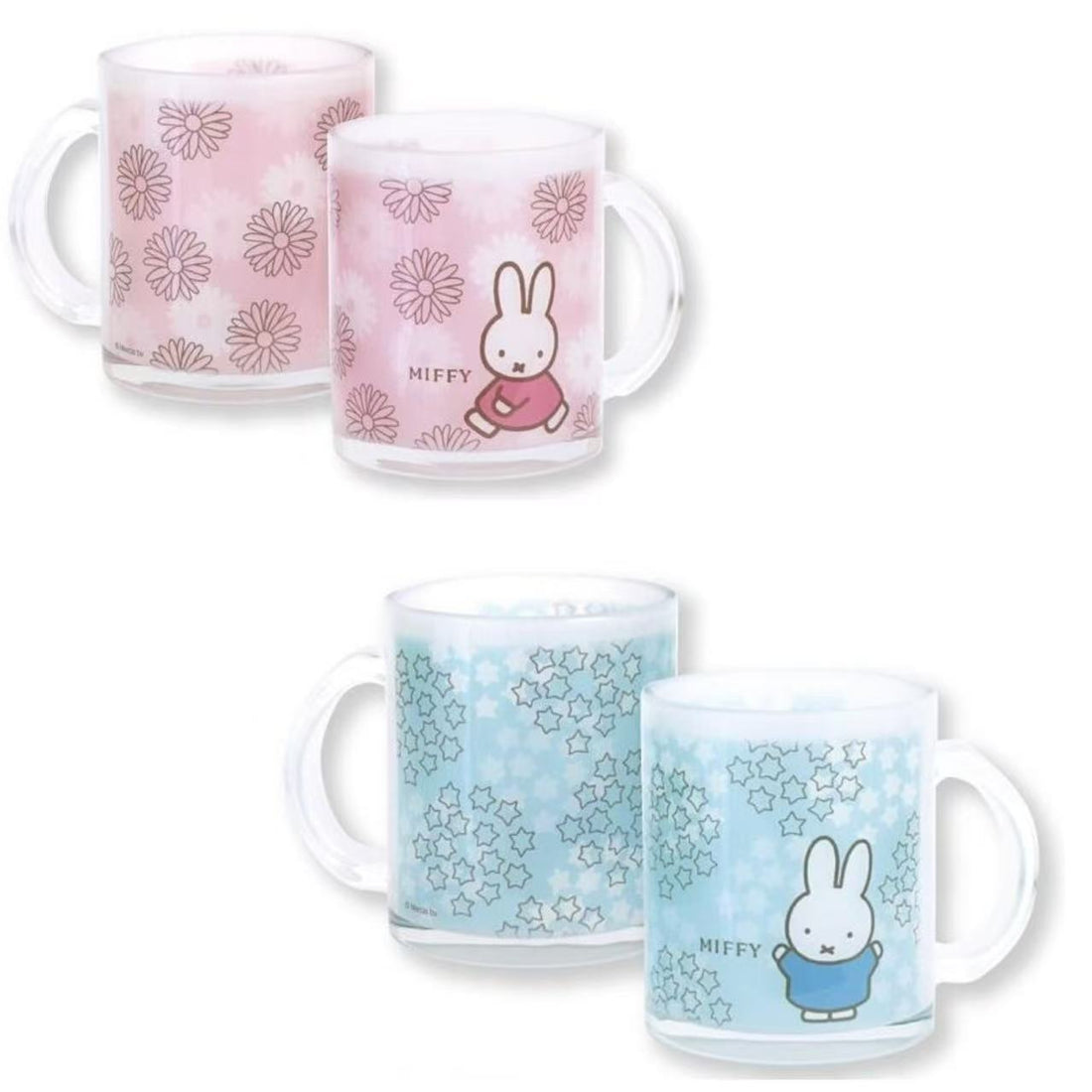 Miffy|Glass Mug|φ80 x 95mm approx.