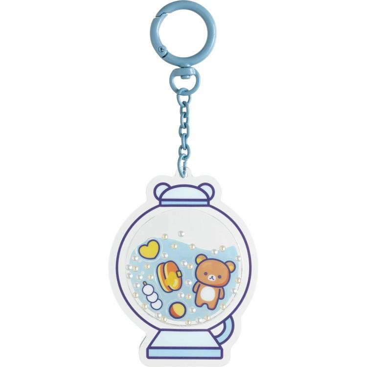 Rilakkuma|Lab Shaka Shaka Acrylic Keychain| 83×62×5mm approx.