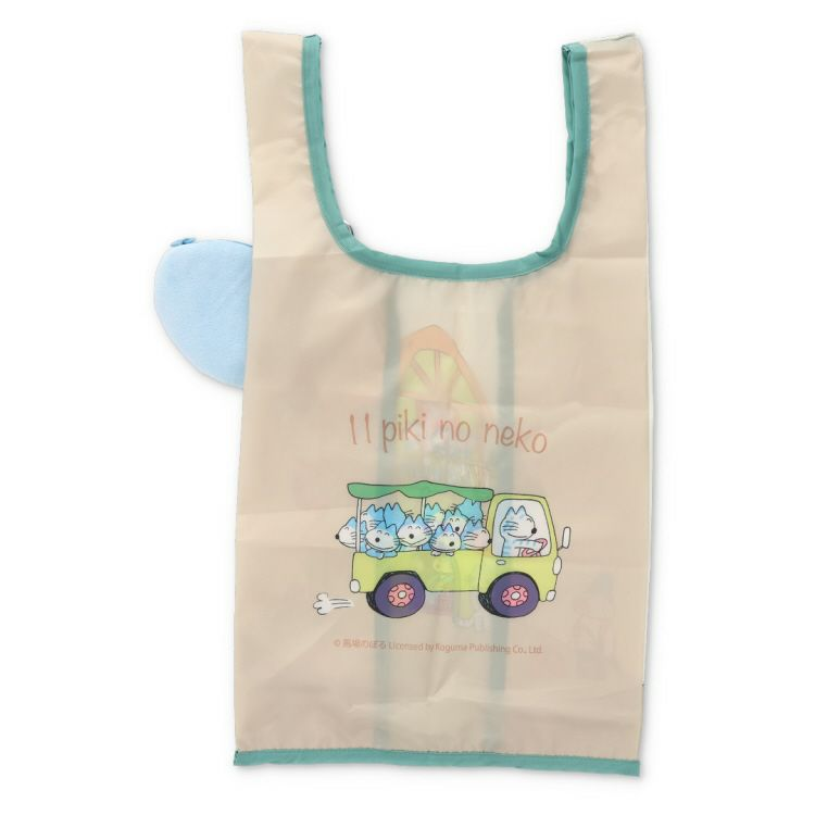 11 Cats|11 Cats and Pig Eco Bag|7.5cm x 11cm x 2.5cm approx.