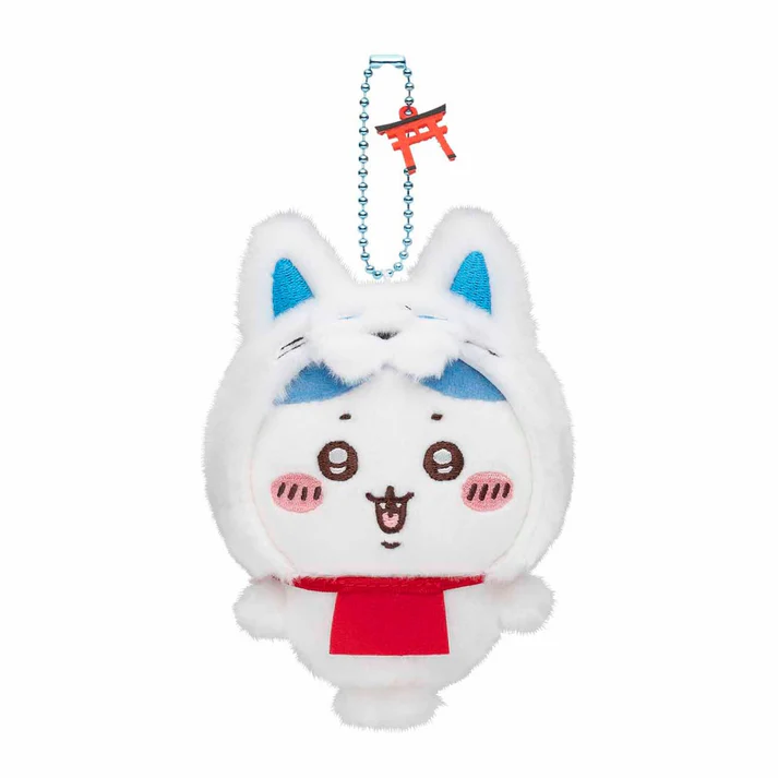 Chiikawa|Fushimi Inari Mascot Holder /Plush Keychain|H140 x W85 x D70mm approx.