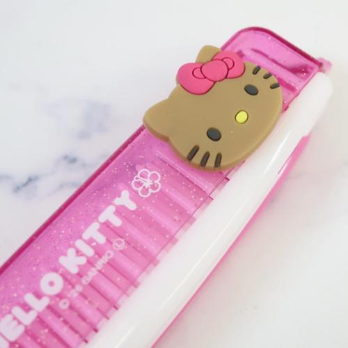Sanrio|puffy folding brush & comb|95x25x21mm approx.