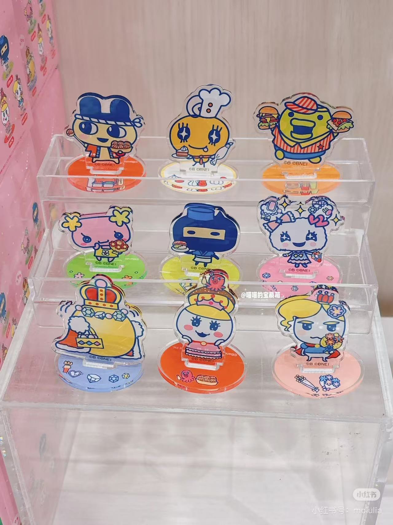 Tamagotchi|Puchipuchi Omisetchi Series Trading Acrylic Stand mystery bag/blind box/All 9 types|1pcs
