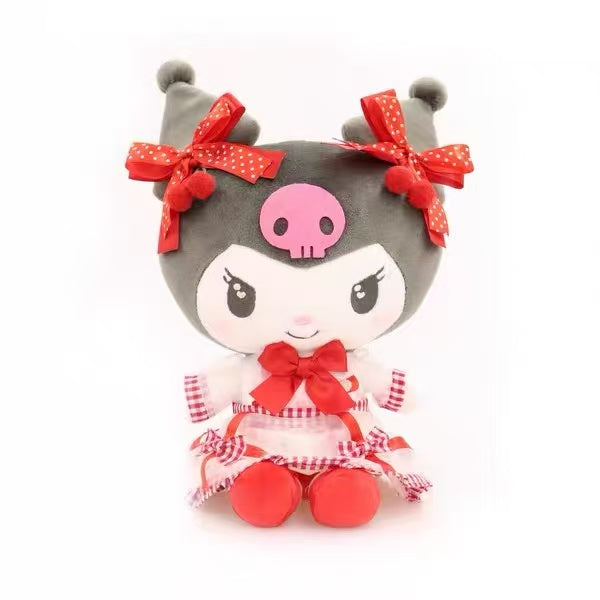 Sanrio|Kthings Kuromi Cherry Lolita Plush Dolls/Plush Toy|200mm x 110mm x 80mm approx.