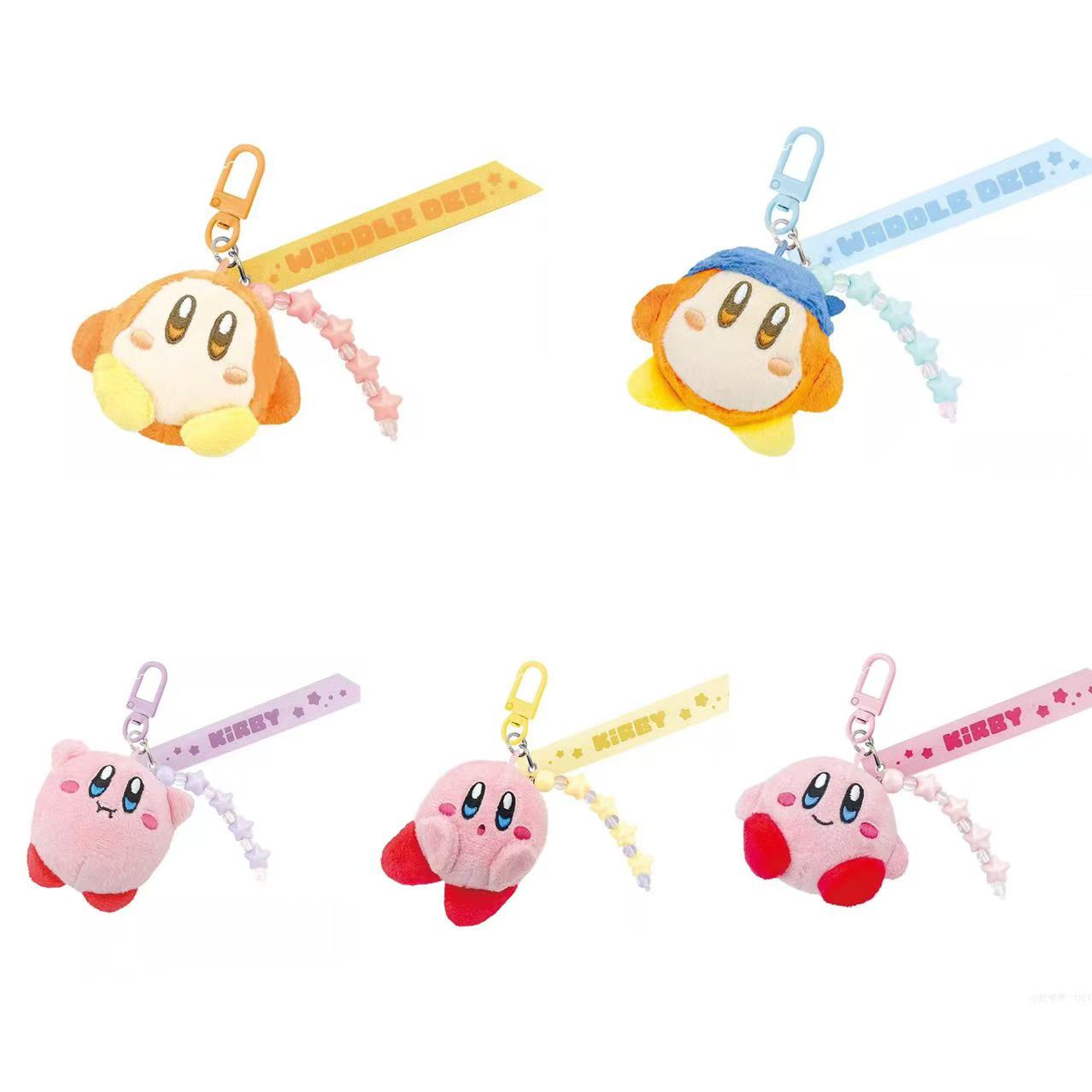 Kirby|Nukueeze Mascot Holder /Plush Keychain|8.5 × 7 × 7 cm approx.