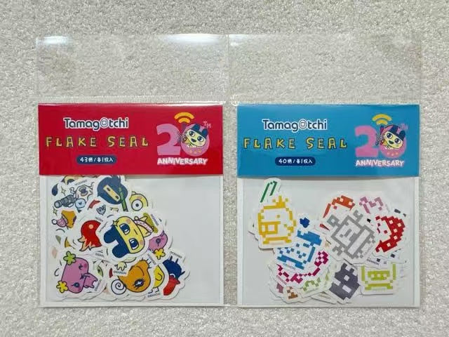 Tamagotchi|Flake Sticker|40 piece
