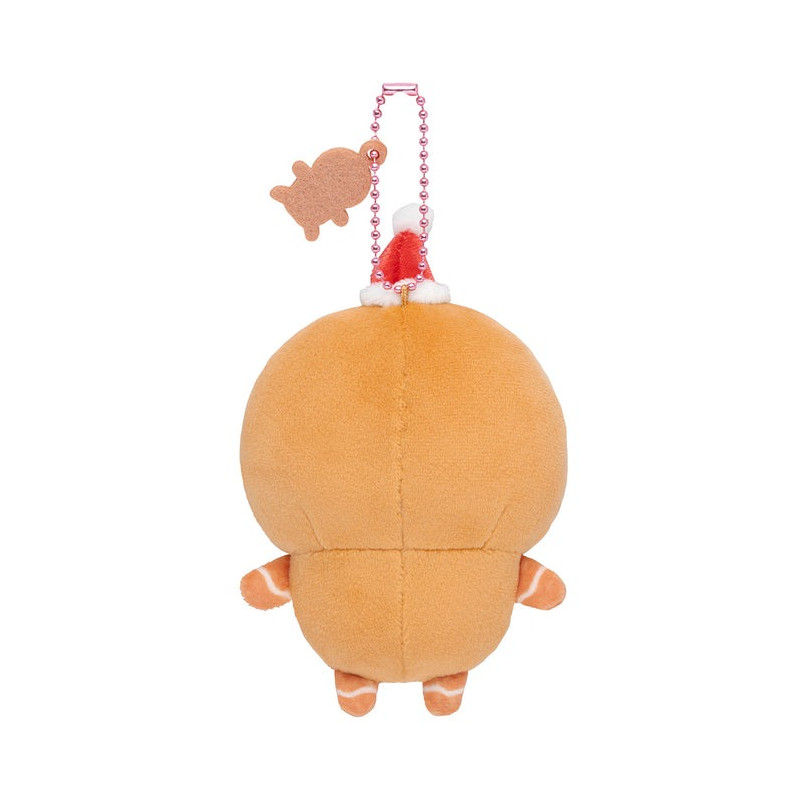 Chiikawa 吉伊卡哇|Plush Keychain 2024圣诞限定姜饼人系列毛绒挂件/包挂|约H140 x W90 x D55mm