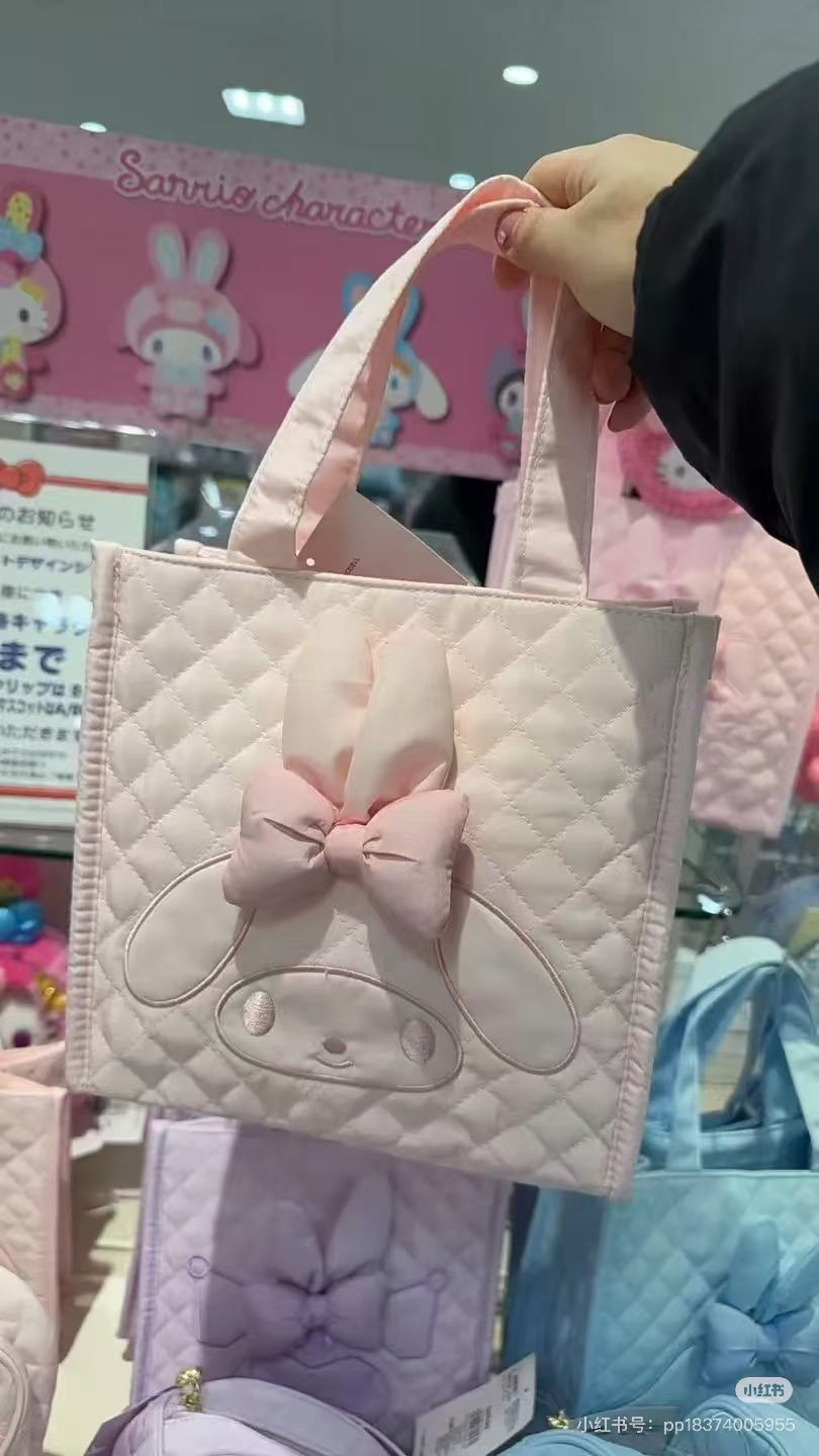Sanrio|Spring Rabbit Handbag/Tote Bag|21×9×20cm approx.
