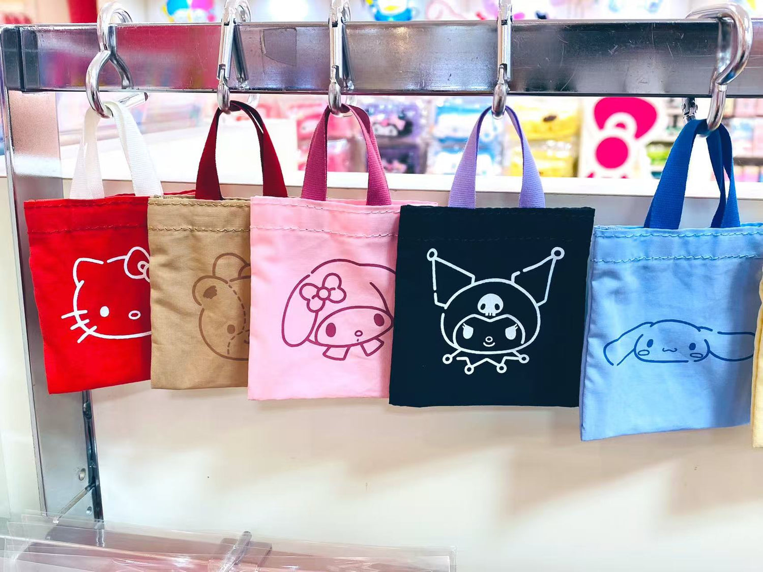 Sanrio|Characters Colorful Mini  Handbag/ tote bag Keychain mystery bag/blind box/All 16 types|1pcs