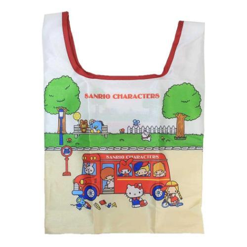 Sanrio|Mni Eco Bag with storage pouch|H420 x W270mm approx.
