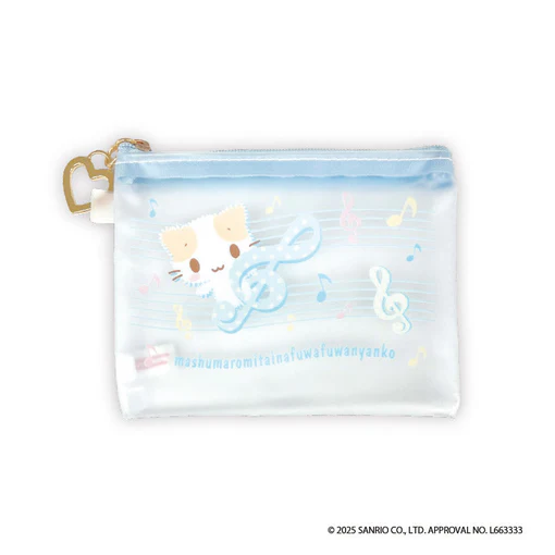 Sanrio|Masyumaro Flat Mini Pouch|90×120×8mm approx.