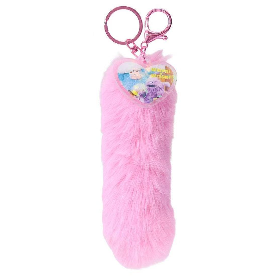 Whippi & Rappi|Fluffy Tail Mascot Holder /Plush Keychain