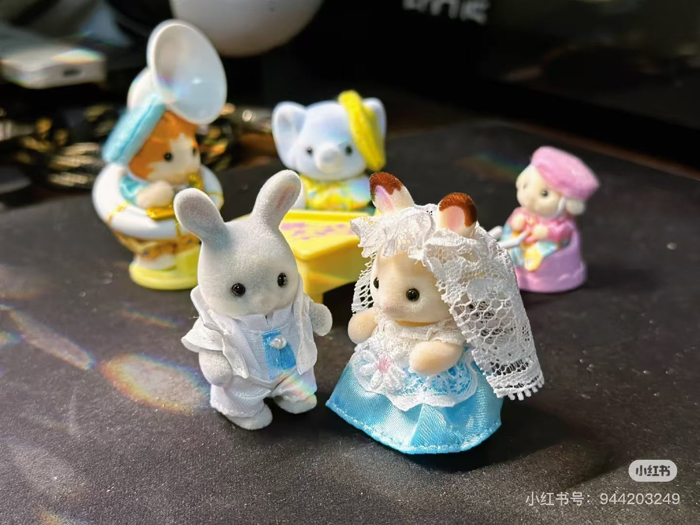【limit 1】SylvanianFamilies|Rabbit Baby Pair Set - Lovely Wedding