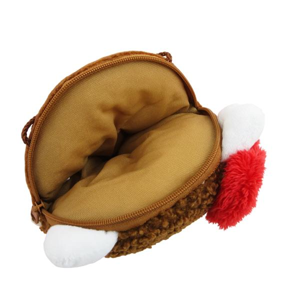 Monchhichi|Monchhichi × Sanrio Mascot Neck Pouch - Hello Kitty|123×130×50mm approx.