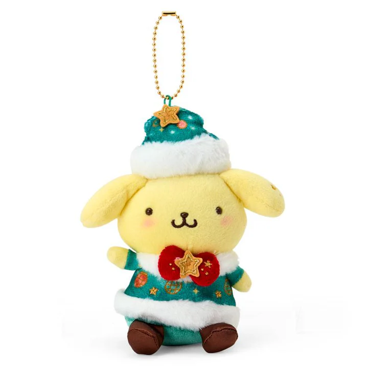 Sanrio|Christmas Mascot Holder /Plush Keychain|13×7×17cm approx.