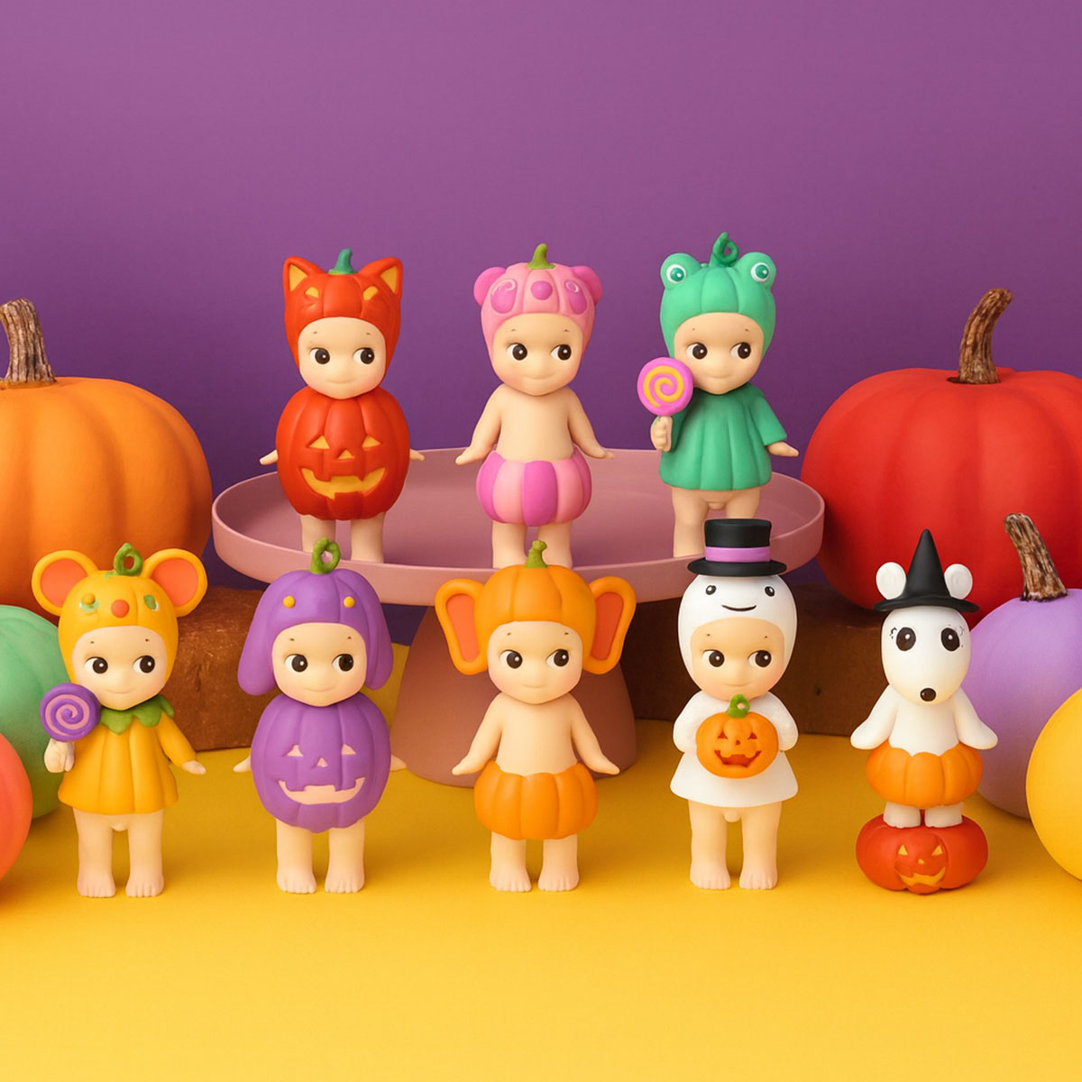 Sonny Angel|Halloween 2025 Pumpkin Patch Series mystery bag/blind box/All 8 types|1pcs